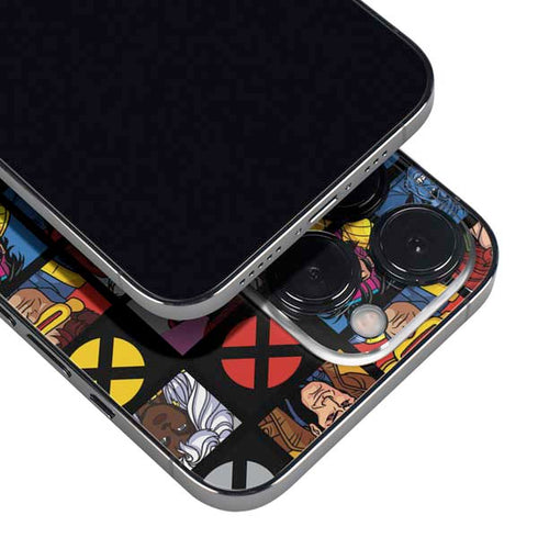 Marvel X-Men Pattern iPhone 14 Pro Skin